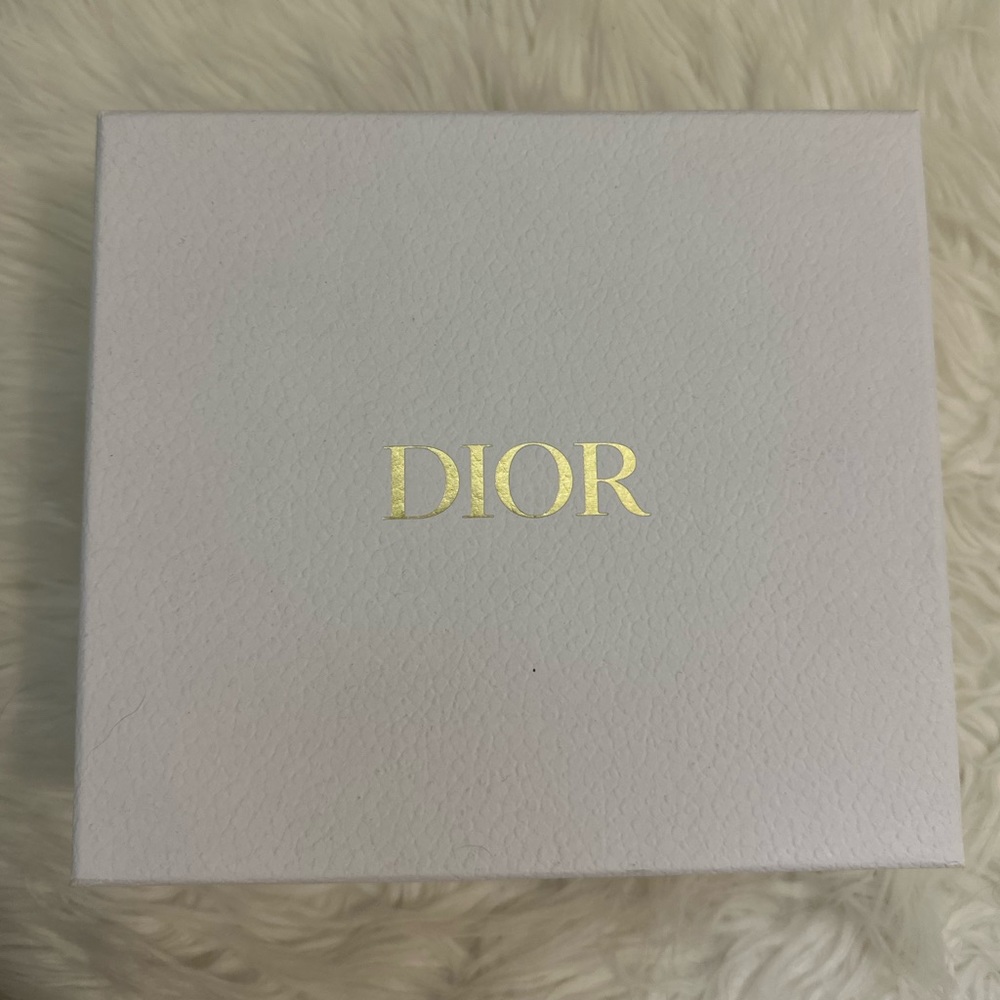 Dior empty box and ribbon